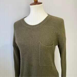 Madewell Thompson Pocket Pullover Sweater Women’s Size XXS
